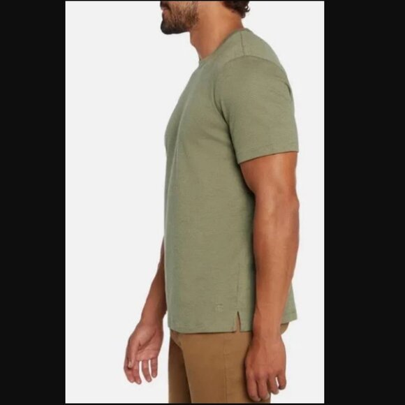 Banana Republic Men's Luxe Touch Performance Tee 100% Cotton Green (XL) NWOT! - Picture 3 of 10